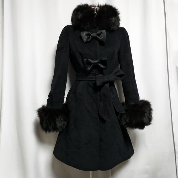 빈티지 양산형지뢰계 코트 달천대장 히메로맨틱갸루 핀터깔 로리타y2k 펑크