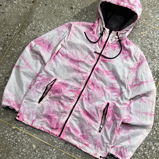 Diesel Tie-dye Nylon Hoodie Windbreaker 
