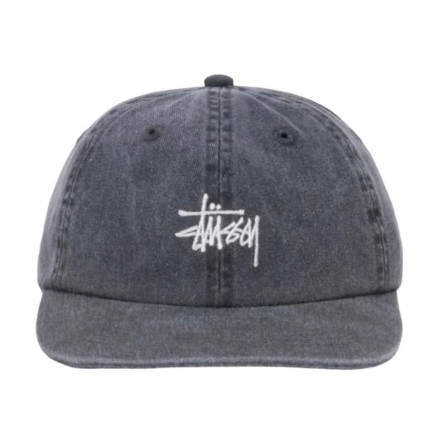 스투시 워시드 베이직 로우 프로 캡 차콜