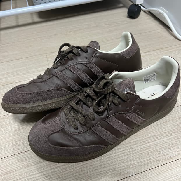 아디다스 삼바 브라운 280