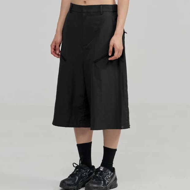 주앙옴므 나일론 버뮤다 팬츠 블랙 M