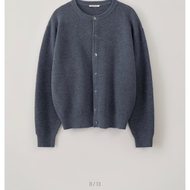 블랭크룸 볼드 라운드 가디건 블루노트 2