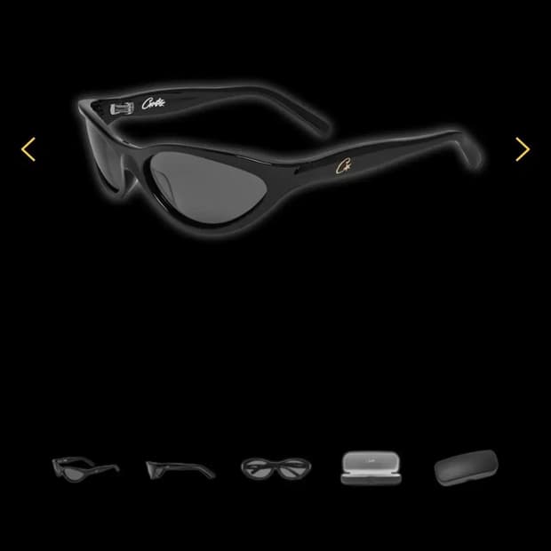 코르테이즈 선글라스 (블랙)