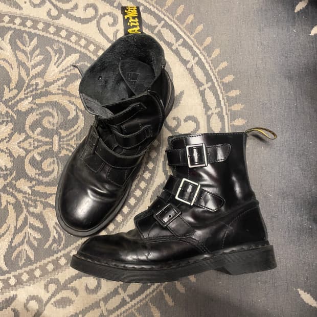 닥터마틴 블레이크 블랙 부츠  