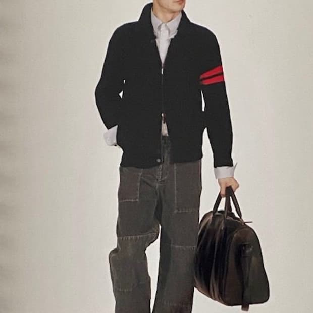 04 fw Armani Collezioni 니트 집업