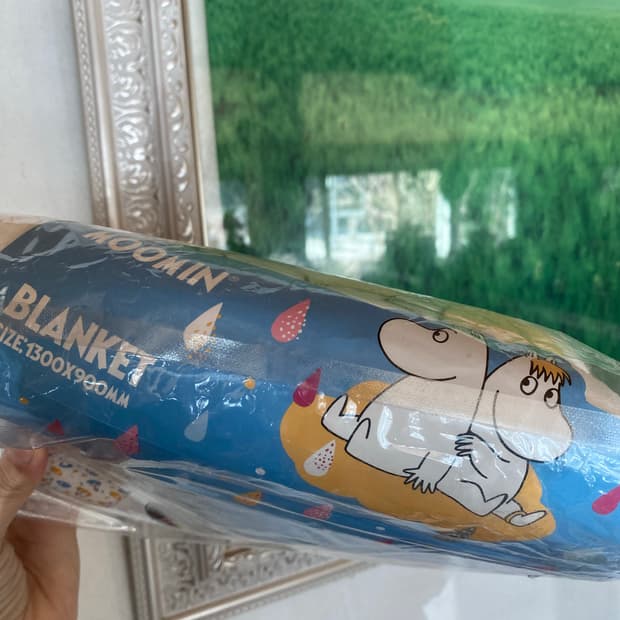 무민 담요 블랭킷 새상품