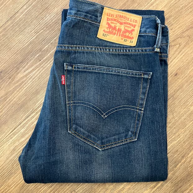 N180 리바이스 527 부츠컷 데님팬츠