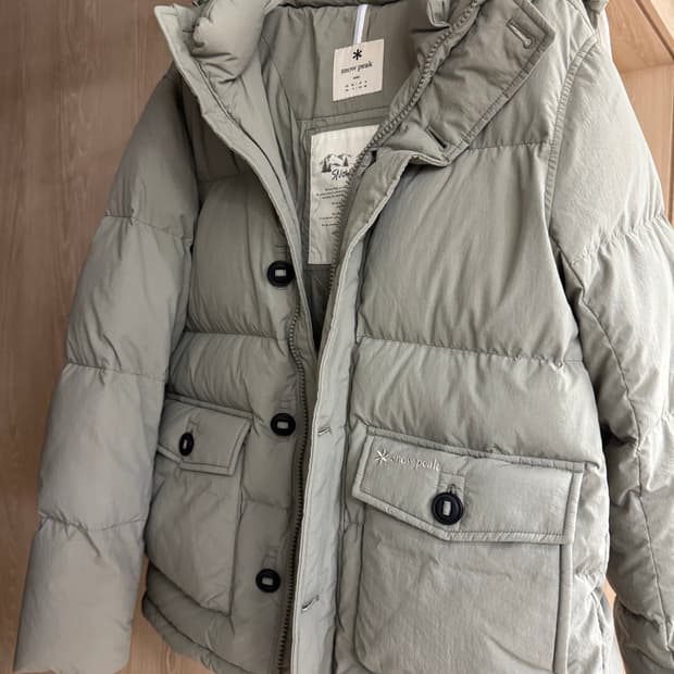 스노우피크 캠퍼트 다운 패딩 M