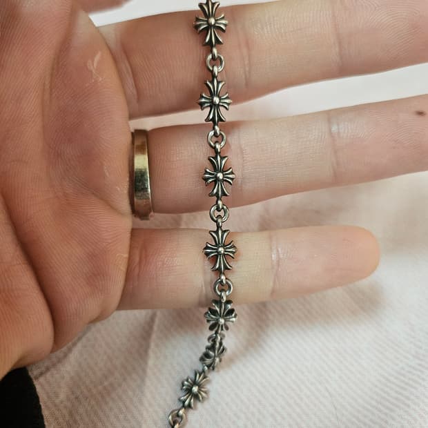 크롬하츠 타이니 e ch 팔찌11링크