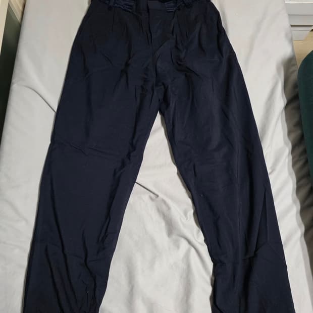 sacai 네이비 트라우저