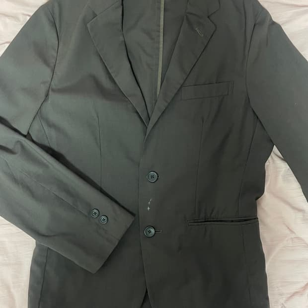 브라운 블레이저 자켓