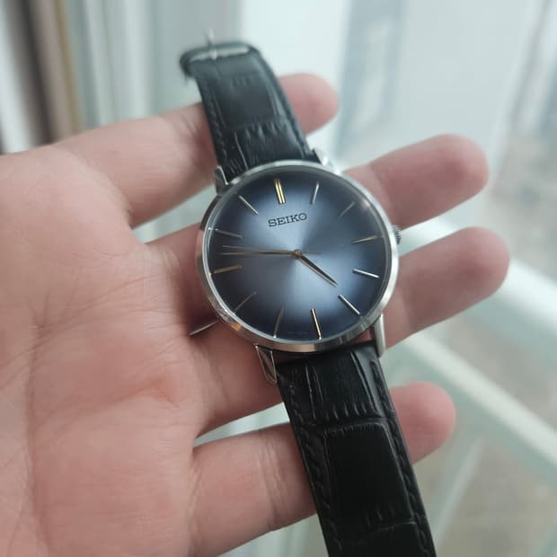 1990s 세이코 그라데이션 다이얼 빈티지 시계