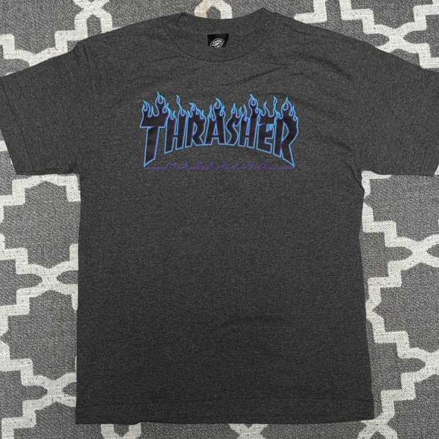 Thrasher 트레셔 티셔츠 차콜 그레이 M