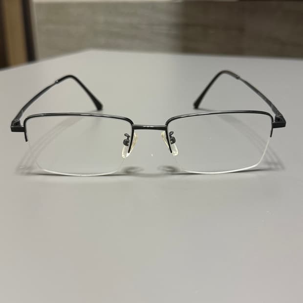 반무테 안경 새상품
