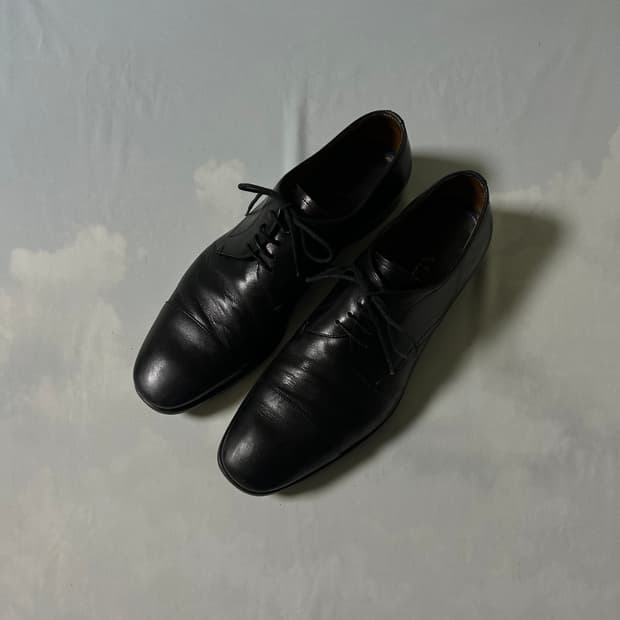 Prada cap toe derby shoes
