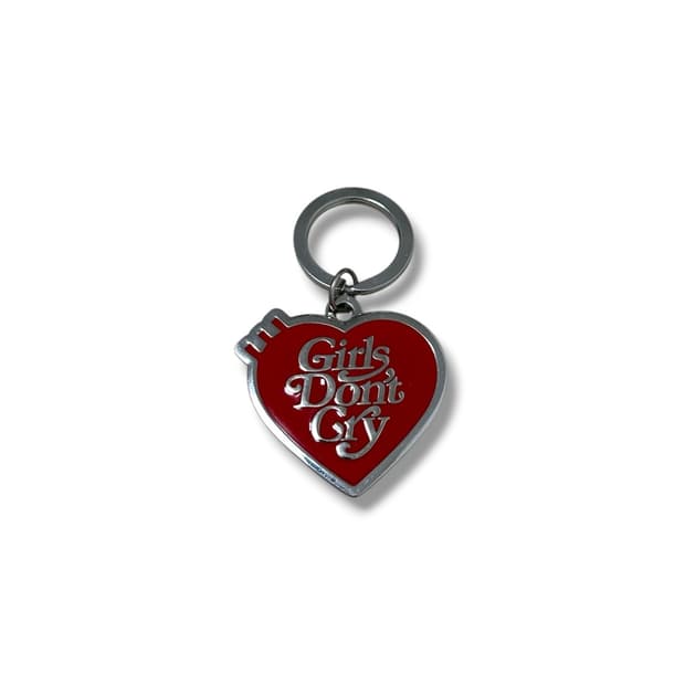 [휴먼메이드] girls dont cry keyring red