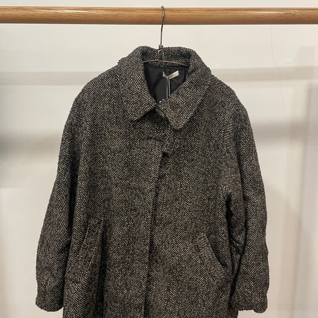 MYSTIC HERRINGBONE COAT