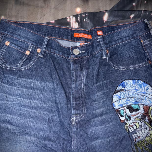 빈티지 대장 에드하디 데님 팬츠