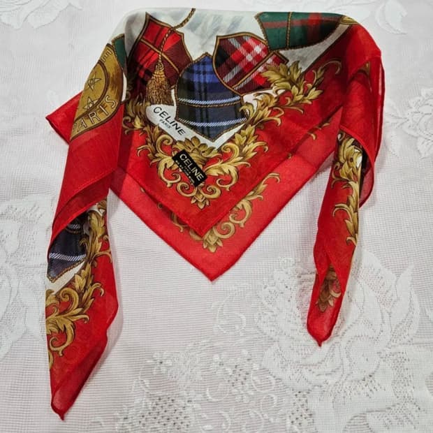 CELINE 빈티지 손수건