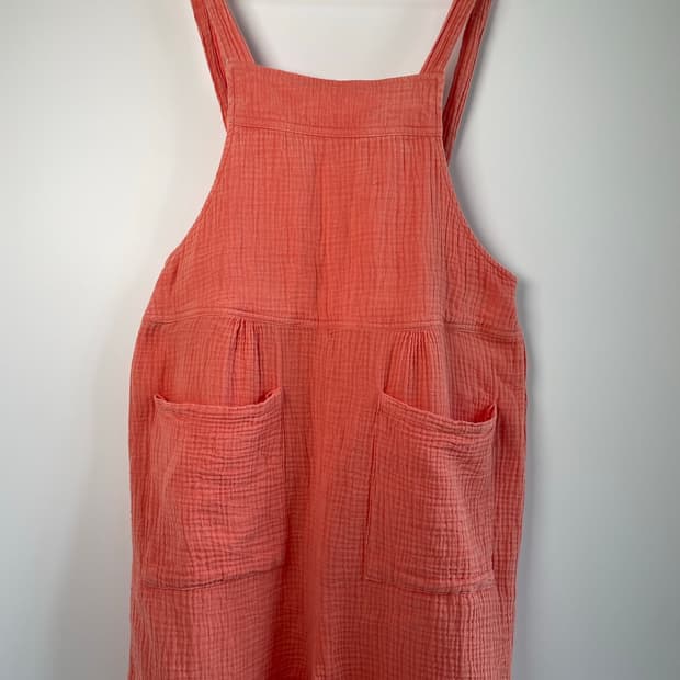 (호주구매)mew lily Apricot Coral Cotton Gauz