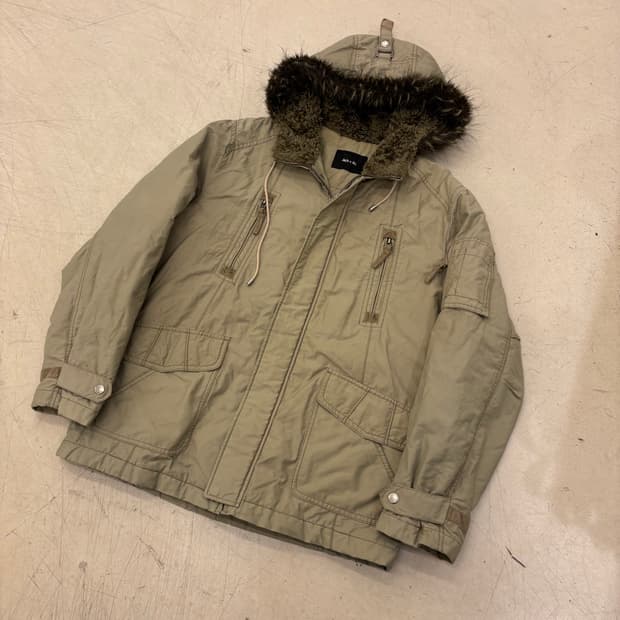 잭앤질 퍼 야상 점퍼