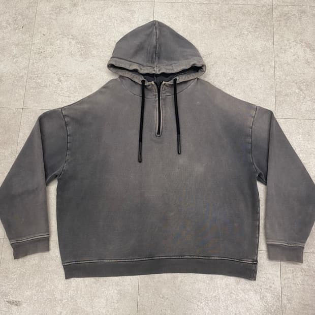 Yeezy season1 하프집업 캐비어 후디