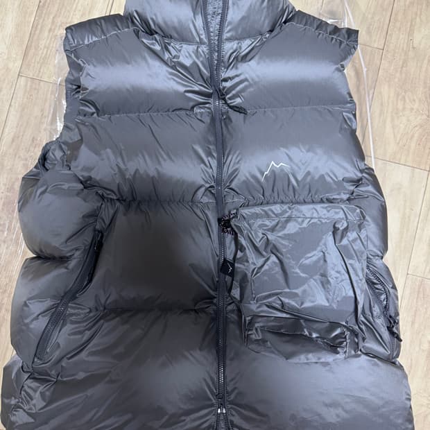 케일 패딩 베스트 L