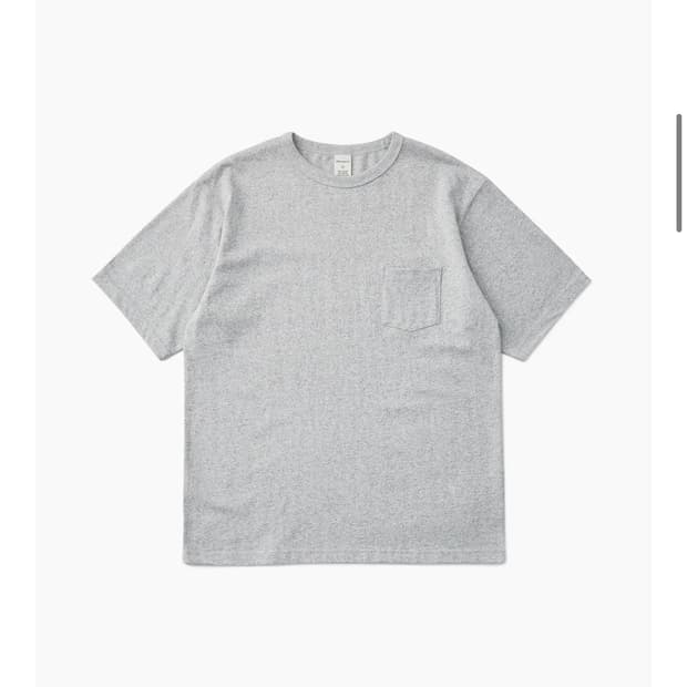 카키스 2-Pack Pocket S/S Tee Heather Grey