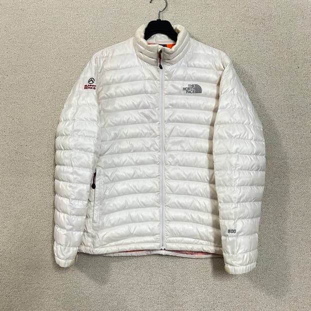 (M) 노스페이스 써밋시리즈 800 화이트 경량패딩