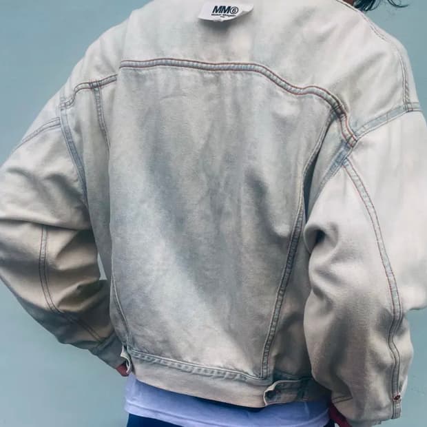 제목: MM6 마르지엘라 인사이드아웃 자켓 19ss