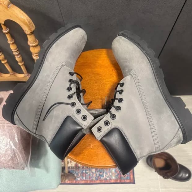 팀버랜드 6인치 프리미엄 워터푸르프 회검(270mm)