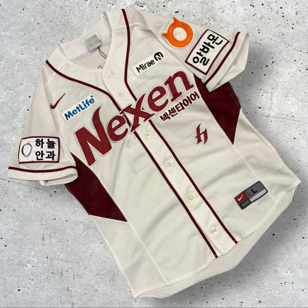 [L] 14s 나이키 넥센 박병호 히어로즈 야구 유니폼 C542