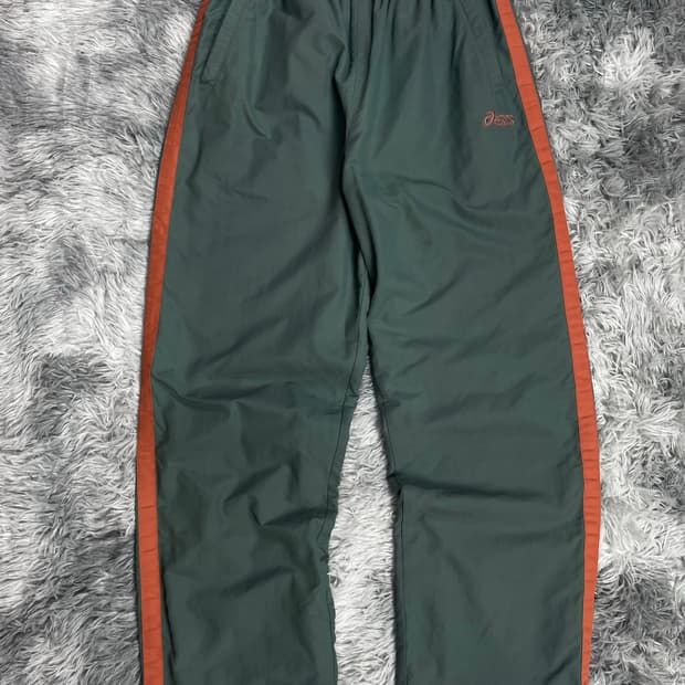 90-00s Asics 올드스쿨 사이드라인 와이드 팬츠y 6490