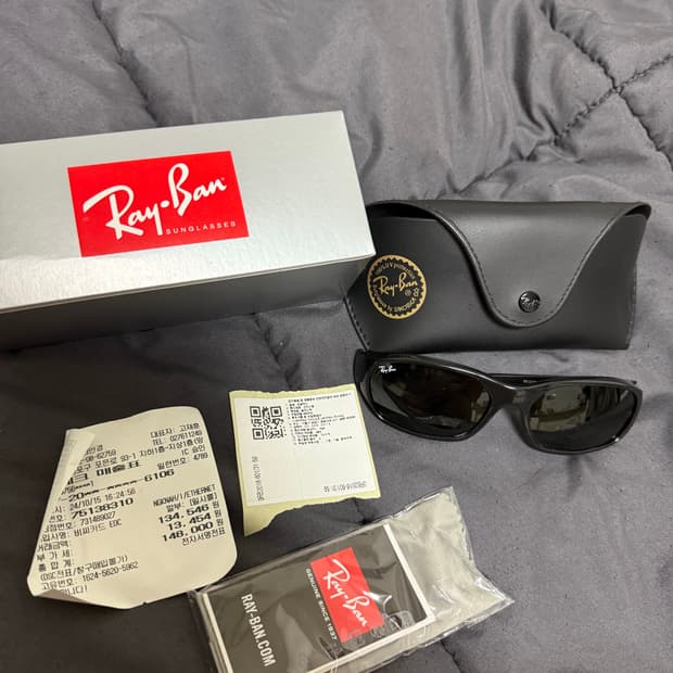 레이벤 대디오 선글라스 1회착용