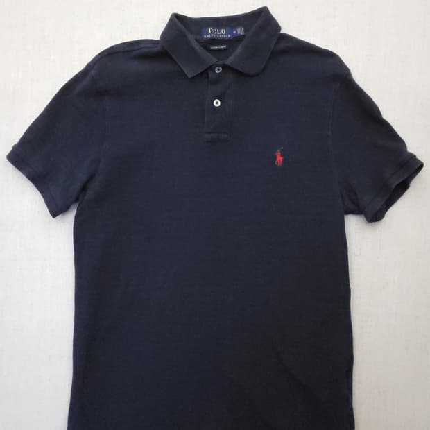 폴로 랄프로렌 네이비 반팔 카라티 m