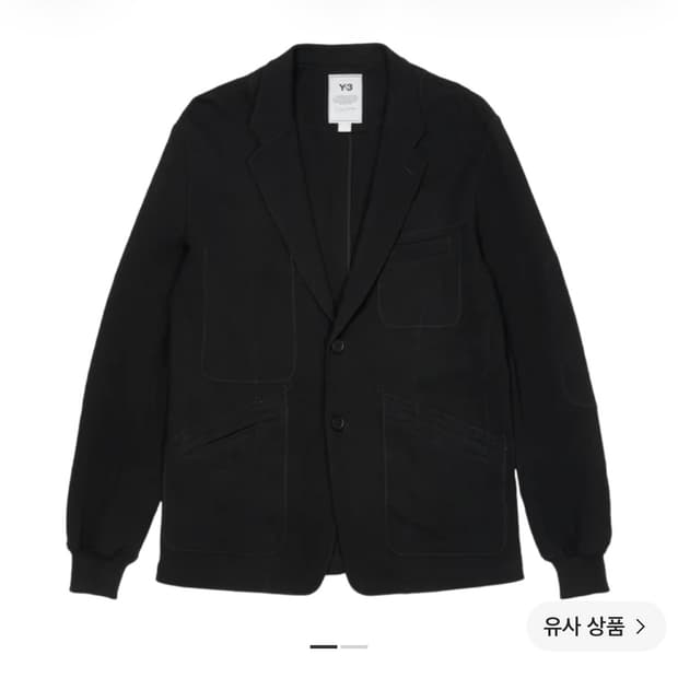 (새상품) 팔라스 x Y-3 소프트 테일러드 블레이저 블랙