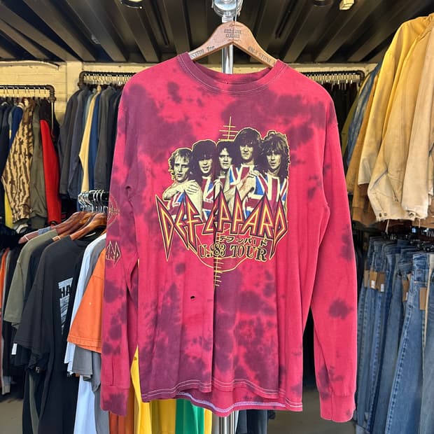 데프 레퍼드 Def Leppard 락밴드 롱슬리브 티셔츠