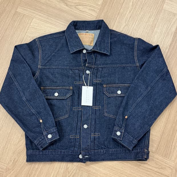데밀 LOT.062 파이오니어 데님자켓 - 인디고워시 셀비지
