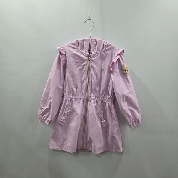 프렌치캣 여아 바람막이 연보라 145 