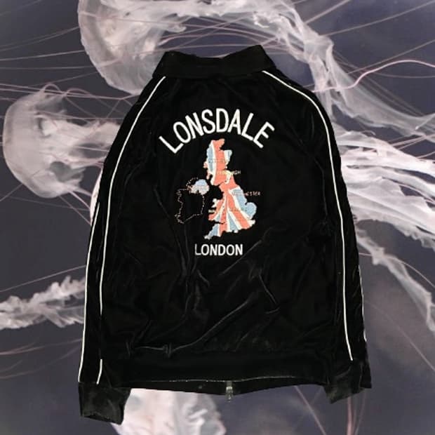 빈티지 루즈핏 벨벳 집업