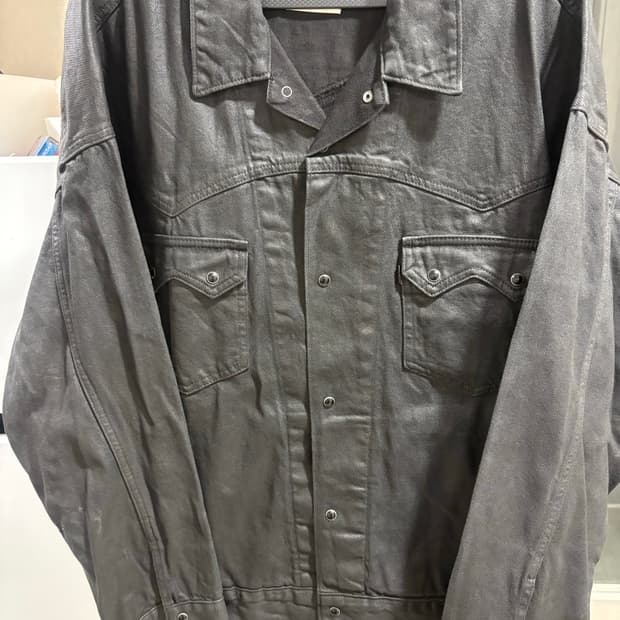 리바이스 웨스턴 코팅 트러커 자켓 xl