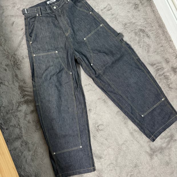 코인서울  X 그레일즈 데님 팬츠 1사이즈 팝니다