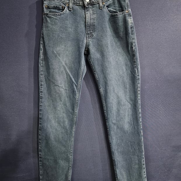 리바이스 511 네이비 남성 슬림핏 허리 32 스판 데님팬츠 