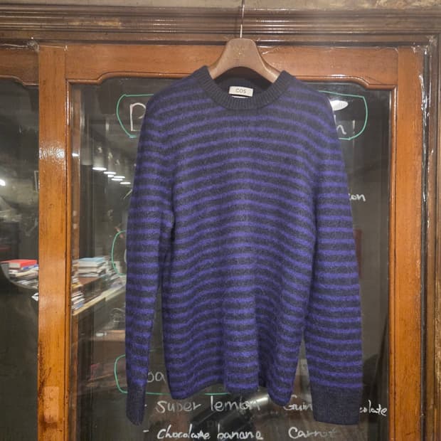 코스 모헤어 니트 