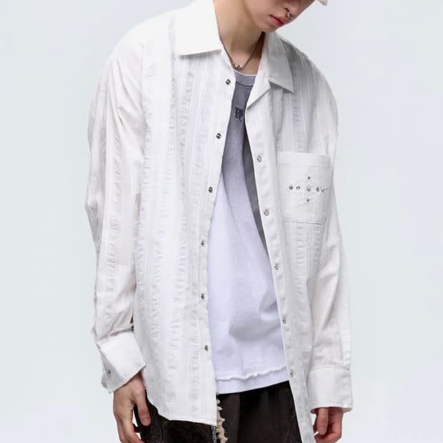 RSSC 스트라이프 셔츠