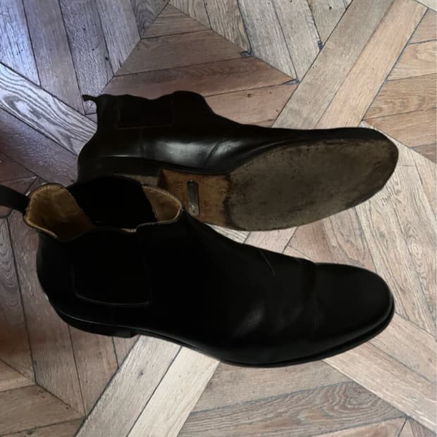 Helmut Lang 90s Chelsea boot