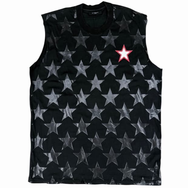 GIVENCHY BY RICCARDO TISCI 스타 나시 티셔츠