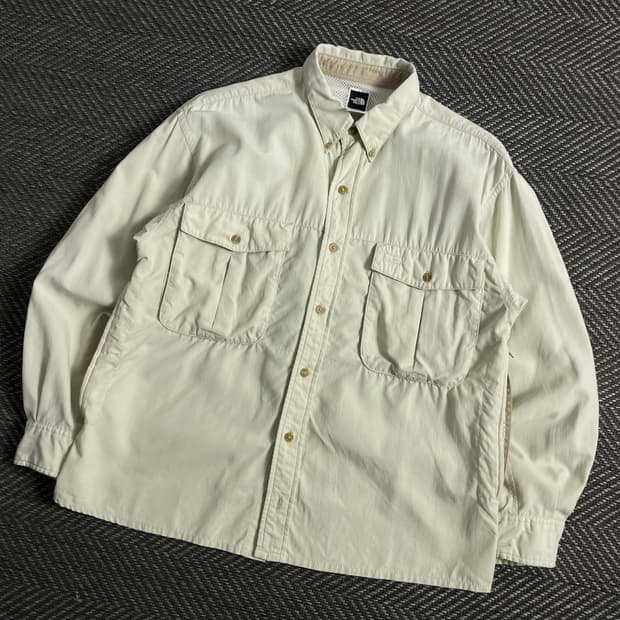 노스페이스 유틸리티 피싱 셔츠 자켓y 3877