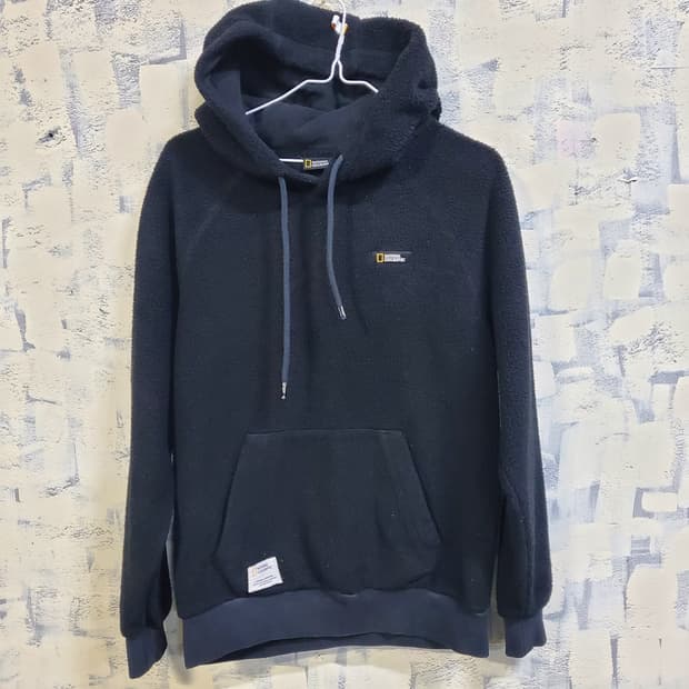 내셔널지오그래픽  뽀글이 후드티 