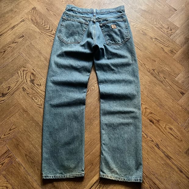 [31]칼하트 USA 미디엄블루 워크 데님 팬츠